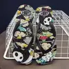 Tendência Nacional Panda Novas Chinelas Masculinas Antiderrapantes Para Usar Fora de Casa Verão Outdoor Chinelos Sandálias de Praia Masculinas Modernas