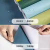 Papel tapiz autoadhesivo de PVC para dormitorio, calcomanía de renovación de dormitorio, impermeable, macarrón, antihongos, calcomanía de pared de fondo, papel tapiz, calcomanía instantánea