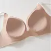 Calcinha de renda sem costura para seios grandes, faz parecer menores, anti-queda, confortável, respirável, suporte suave, levanta, coleta os seios laterais, sutiã