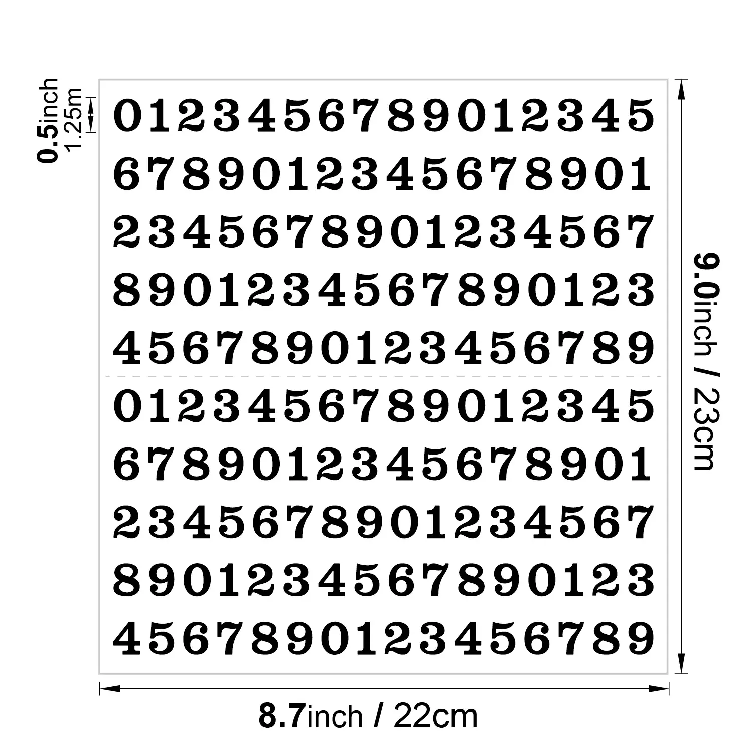 0.5英寸数字专用字体主图 尺寸标识-01.jpg