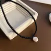 Collar de Piedra Ojo de Tigre con Cuentas Estilo Retro Maillard Otoño e Invierno Cadena para Clavícula Collar Elegante de Moda Joyería para Mujeres Alta Gama