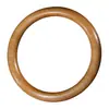 Pulsera Redonda de Madera de Azufaifo, Pulsera de Concubina Imperial, Pulsera de Madera Natural para Mujer, Pulsera de Color Madera Cálido, Joyería de Mano Anillo