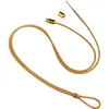 Cuerda Trenzada, Cuerda Estilo Joyería de Alta Gama, Cordón para Collar de Joyería Premium, Compatible con Cordón para Colgar Colgantes Chapados en Oro, Universal