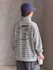 Ropa para niños, sudadera de otoño para niños, nuevo estilo 2026, para niños mayores, colección de otoño y primavera, top a rayas moderno