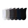 Calcetines de Algodón Puro para Hombre, Calcetines de Algodón Antiolor y Antibacterianos para Otoño e Invierno, Calcetines de Color Sólido para Hombre de Negocios, Calcetines Zhuji