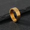 Anillo de Reloj Corazón Estilo Nuevo Genial Transfronterizo 520 Anillo para Mujer Rayado Acero de Titanio Anillo de Pareja Joyería de Acero Inoxidable