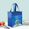 Bolsa Lancheira Infantil Desenho Animado Fofo, Bolsa Tote Grande Portátil de Armazenamento Impermeável em Tecido Oxford, Bolsa para Lanche Frutas