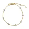 Pulsera de Burbujas con Circonitas de Moda para Mujer en Xiaohongshu - Estilo Minimalista con Perlas de Circonita para Apilar