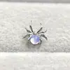 Brincos de Titânio ASTMF-136 Liga de Titânio Opala Aranha G23 Titânio Opala Multicolorida Rosca Interna Piercing