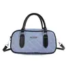 Bolsa de boliche feminina estilo coreano de nicho, novo modelo de comércio exterior 2026, bolsa de ombro e transversal versátil de luxo leve, de alta qualidade