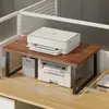 Soporte para impresora, estante para escritorio de oficina, estante organizador de archivos para escritorio en casa, soporte pequeño para copiadora de escritorio