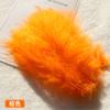 Celebridade da Internet Cauda Pontiaguda Veludo Penas Penas de Peru DIY Brincos Colar Acessórios de Joalheria Pequenas Penas Fabricante Atacado