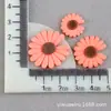Accesorios para el Cabello Dentados Tocado Pequeña Margarita Accesorios de Resina Flores DIY Pegamento para Niños Pegamento en Crema Paquete de Materiales para Funda de Teléfono Móvil