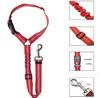 Amazon mascota Cinturón cinturón de seguridad para coche cuerda de tracción anillo cinturón para perro cinturón de tracción elástico retráctil suministros para mascotas