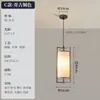 Nuevo candelabro pequeño de estilo chino de la dinastía Song con estética Zen para recibidor, pasillo, sala de té, dormitorio de estilo vintage, mesita de noche e iluminación de comedor