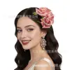 Amazon mais vendida simples e elegante faixa de cabeça de flores europeia e americana para casamento, festa de Halloween, atacado