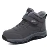2026 Pantufas de Inverno Sapatos de Algodão Masculino para Exterior Masculino Temporada Botas de Neve de Cano Alto Sapatos para Caminhada de Idosos Feminino Mãe Veludo Plus