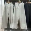 Calça Esportiva Masculina/Feminina com Cordão na Barra, Estilo Regular Moletom, Calça Casual da Moda 482314/486303