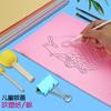 Placa Moldada por Sopro para Arte Infantil, Materiais Especiais para Gravura, Placa Moldada por Sopro Espessa Colorida 4mm 8Ka4 Artesanal Atacado