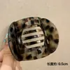 Grampo de cabelo grande elegante estilo coreano com bolinhas delicadas para coques na parte de trás da cabeça, acessório de cabelo elegante em forma de tubarão para meninas