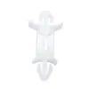 Espaçador Isolante Tipo Stand-off LC0 Branco de Nylon para Placa de Circuito Impresso, Suporte de Plástico de Colocação Rápida, Coluna de Suporte de Plástico