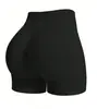Shorts de Yoga Seamless Dfyne Estilo Igual para Mulheres, Levanta Bumbum e Comprime Barriga, Adequado para Fitness e Corrida, Shorts Esportivos de Bumbum Pêssego Sem Constrangimento