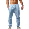 2020 Amazon Ebay Europeu Americano Masculino Hip Hop Respirável Algodão Linho Casual Esporte Calça Longa Fábrica Atacado