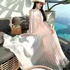Chaleco sin mangas nuevo de primavera temprana Youwei para mujer 2026 conjunto de falda recta de outer wear de verano rosa melocotón