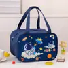 Bolsa Lonchera para Alumno Linda Caricatura Bolso de Mano Infantil para Almuerzo Impermeable Bolsa de Almuerzo con Arroz Bolso Grande