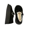 Botas de nieve para mujer de suela gruesa, corte bajo, estilo nuevo invierno 2026, caña corta, forradas de felpa, engrosadas, cálidas y antideslizantes, zapatos de algodón