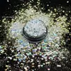 Nuevo Ultra-Delgado Importado Flash Dorado Múltiples Especificaciones Mezcla de Lentejuelas Manualidades para Uñas Pegamento Flujo Hemp DIY Manicura