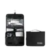 Neceser de viaje para viajes de negocios, set de tocador portátil con separación de húmedo y seco, bolsa de almacenamiento personalizable de gran capacidad