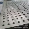 Fabricantes suministro red para trepar con perforaciones redondas lámina galvanizada red de protección de seguridad para construcción de edificios altos panel perforado cerramiento
