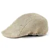 Sombrero de sol gorra transpirable estilo retro para hombre gorra de verano boina gorra para hombre y mujer rejilla exterior hacia adelante