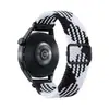 Adecuado para Correa de Reloj Huawei 4/5 Gt5/6, Correa de Reloj Tejida de Nylon con Hebilla Deslizante Ajustable, Correa de Reloj Samsung Watch4567