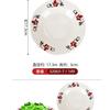 Plato para Rebanadas de Panza Peluda para Hot Pot Especial Comercial Plato de Hielo Seco Plato para Carne Tazón Pequeño Plato para Verduras Vajilla de Melamina Vajilla Sencilla