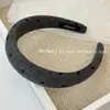 Faixa de Cabelo Esponjosa com Bolinhas Estilo Coreano e Coroa Alta, Faixa Simples de Bolinhas Redondas para Mulheres, Acessório de Cabelo Elegante para Sair