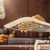Espátula Borboleta de Aço Inoxidável para Cozinhar, Fritar Bife em Casa, Panqueca, Peixe, Espátula de Fritura Especial Antiaderente, Espátula de Silicone