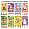 Animación Infantil Transfronteriza Dibujos Animados Familia Interactivo Rompecabezas Rompecabezas DIY Búsqueda del Tesoro Pirata Regalo Pegatinas para Fiesta