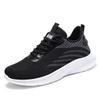 Novos Sapatos Masculinos, Tênis Esportivos, Sapatos Casuais, Sapatos de Primavera de Tecido Respirável Fly-Woven, Sola Macia, Cadarço, Tênis de Corrida, Atacado