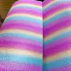 Papel de Brillo Arcoíris Personalizado de 250g Nuevo Material Láser Papel de Brillo Colorido