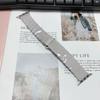 Correa de reloj inteligente Apple de la generación 678910, correa de metal irregular para iWatch SE