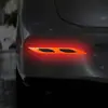 Pegatinas Reflectantes para Coche, Parachoques Delantero y Trasero, Tiras Anticolisión para Puertas, Pegatinas Protectoras, Alas, Pegatinas Decorativas para Arco de Rueda