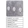 Gancho Adhesivo Fuerte de Acero Inoxidable 304 Sin Taladro Mini Cocina Trasera de Puerta Baño Gancho Individual Gancho de Metal para Abrigos