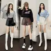 Shorts de cuero para mujer, nueva colección otoño/invierno 2026: holgado, casual, adelgazante, diseño versátil de pierna ancha con cintura elástica, cómodo de llevar como prenda exterior, hecho de piel sintética (PU)