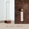 Porta-Canetas Criativo de Cobre e Redwood Simples Porta-Pincéis de Rosewood Estudo Estudantil Quatro Tesouros Porta-Canetas de Latão Base de Madeira Sólida