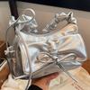 Bolso de Axila Plisado de Nicho Bolso de Mujer 2025 Nueva Moda Cuero Encerado al Aceite Bolso de Hombro Versátil de Alta Gama Bolso Bandolera