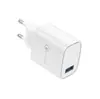 Carregador de Celular USB Cabeça de Carregamento Rápido Padrão Europeu Adaptador Único para Viagem Padrão dos EUA Cabeça de Carregamento 18Wqc Cabeça de Carregamento Única 9