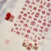 Adesivos de Unha Finos e Duráveis Tomoni, Populares no Xiaohongshu, Novos Adesivos de Unha Estilo Chinês para o Ano do Cavalo e Decorações de Unha para o Festival da Primavera