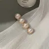 Pin para Flequillo Lateral de Mujer, Pasador de Perlas, Accesorio para el Cabello, Pin Bb, Pinza para el Cabello para Recoger Cabello Suelto, Pinza de Pato, Pasador de Gama Alta